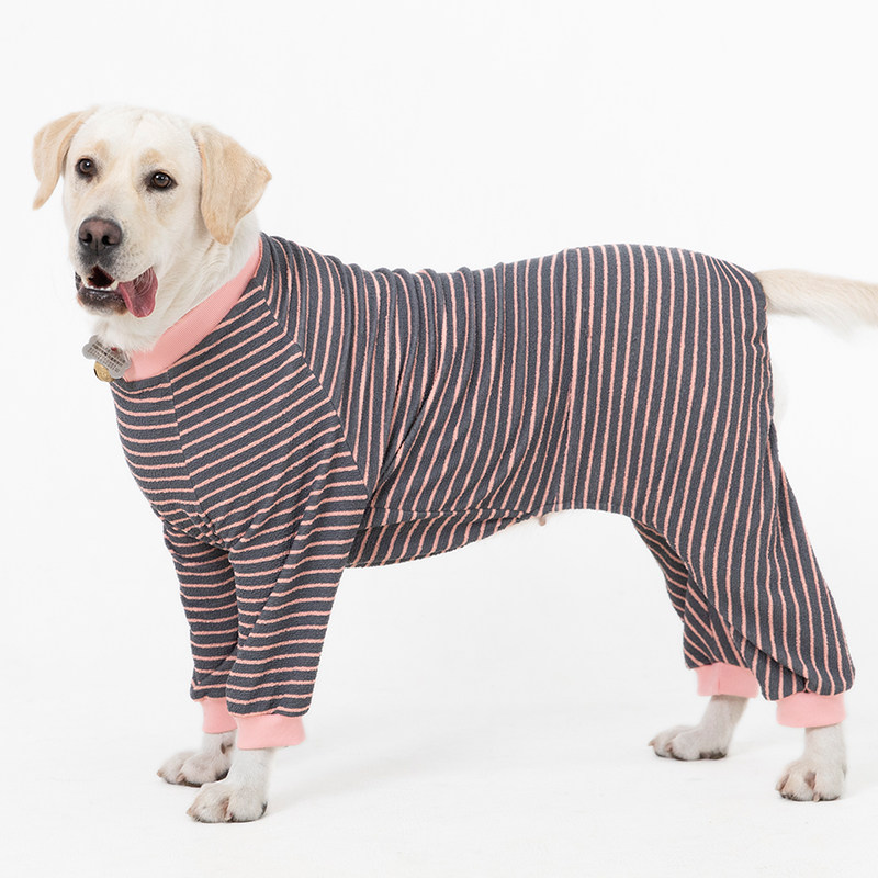 宠物狗狗衣服秋冬装金毛拉布拉多萨摩护关节防掉毛中型大型犬四脚