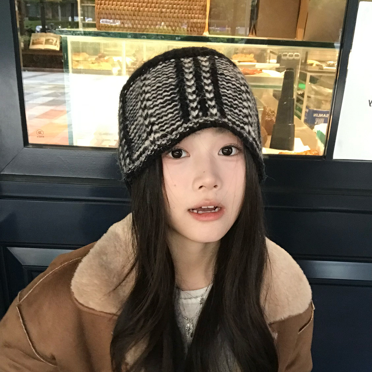 韩国LC同款针织帽女冬季冷帽男