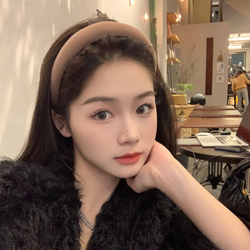 韩系时尚发箍丝绒发饰高颅顶头箍