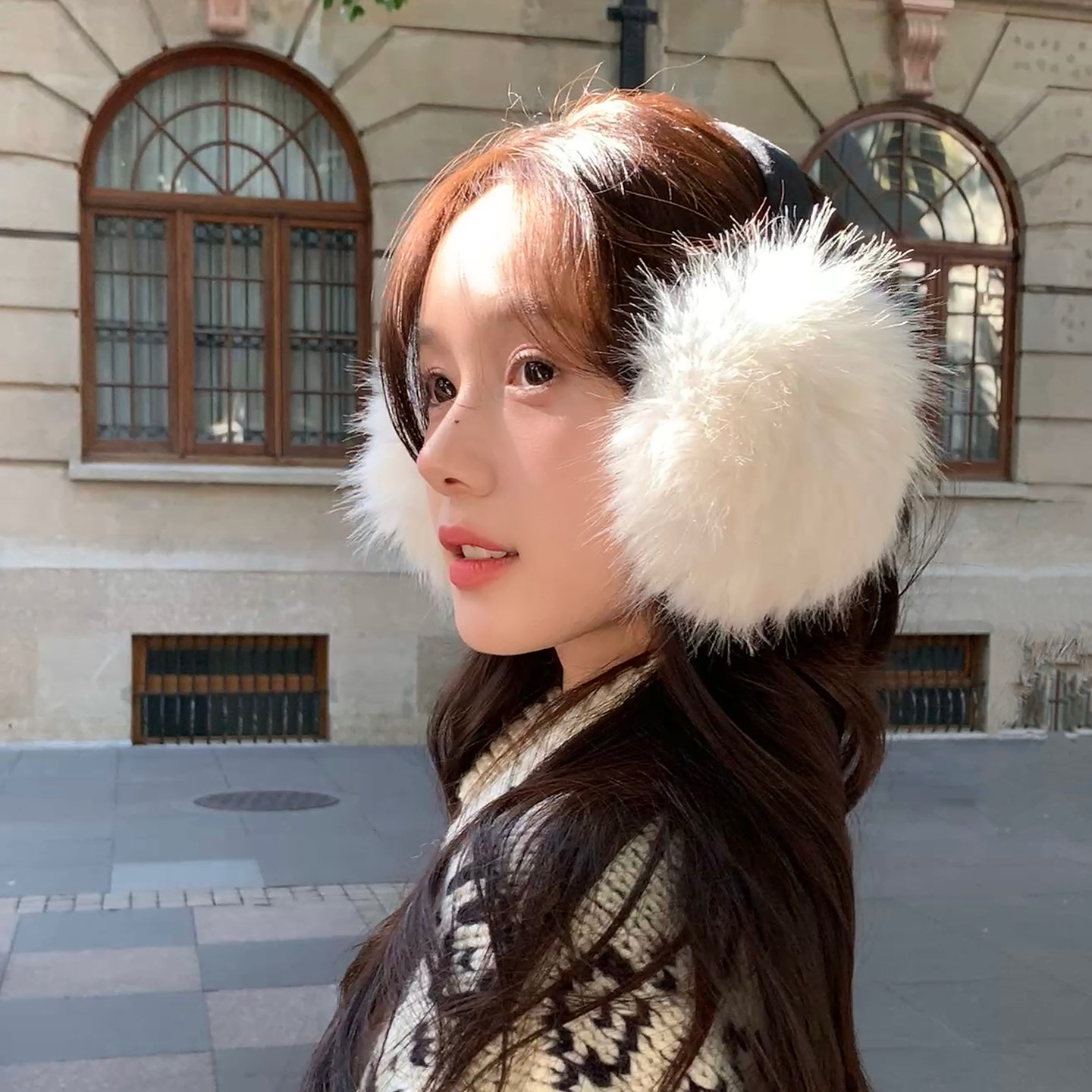 大号白色毛毛耳罩女冬季加厚仿狐狸毛氛围感耳包防冻加厚保暖耳暖,服饰配件/皮带/帽子/围巾,耳套,淘宝优惠券,粉丝福利购,淘宝优惠卷