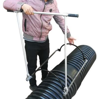 hdpe双壁波纹管拉紧器对接手动连接器污水管接头工具紧管安装神器