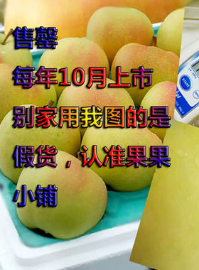 青森水蜜桃苹果特价 瑕疵果二级果 青岛明月新鲜水果纯甜五斤包邮