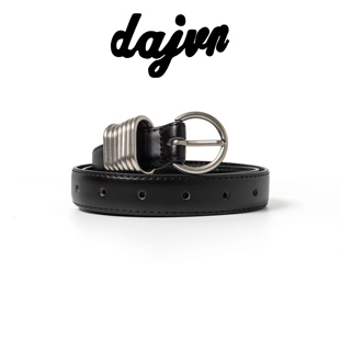 DAJUN大俊 （吴昕同款）圆环真皮高级感百搭皮带配牛仔裤皮带