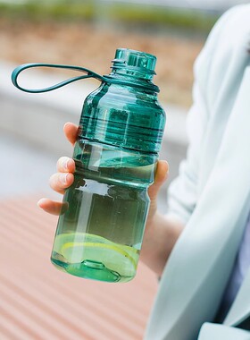 乐扣乐扣运动水杯女塑料Tritan随手杯夏天简约学生杯子ABF769/770