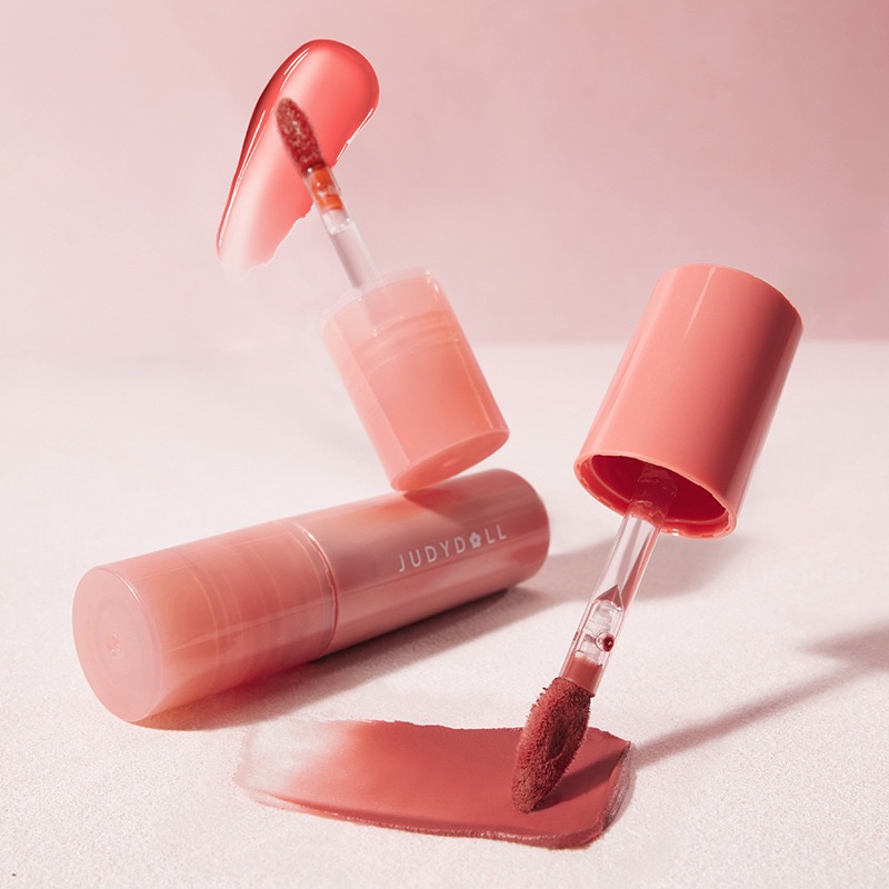 Judydoll橘朵轻吻唇釉唇泥哑光口红裸色唇釉镜面显气色学生平价女