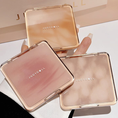 juduo橘朵高光修容综合一体盘双色哑光提亮立体阴影鼻影腮红粉饼