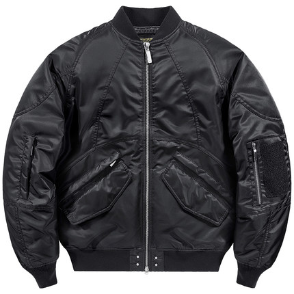 VIP秋冬季棉衣男加厚飞行员夹克美式高街设计感工装棒球棉服外套