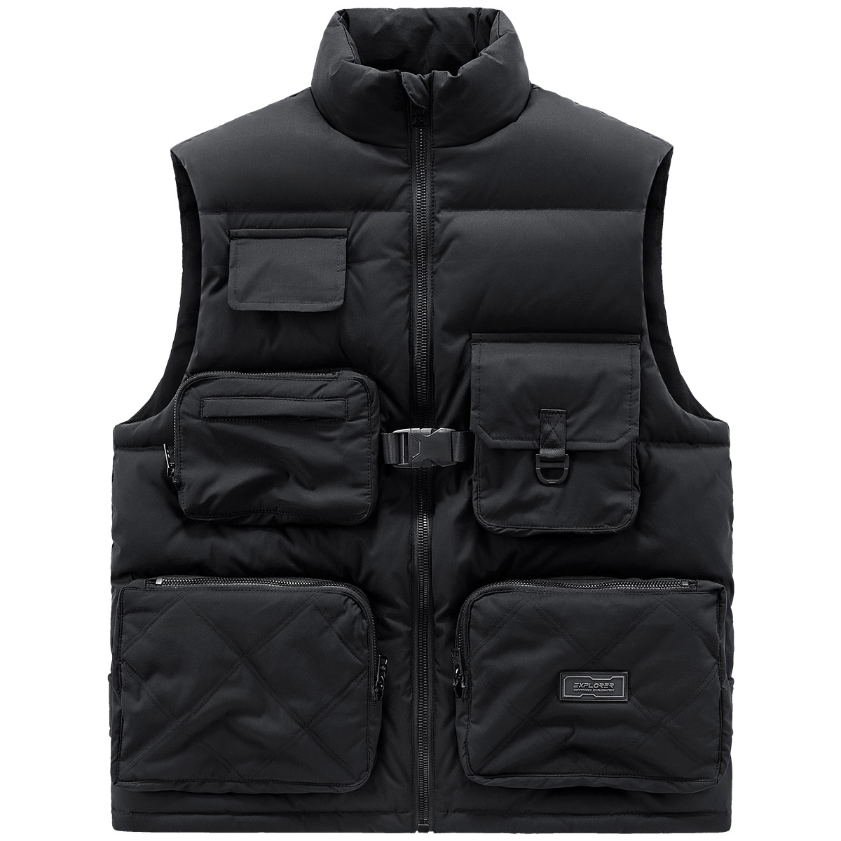 VIP机能多口袋加厚棉马甲外套