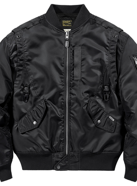 VIP设计感重磅棉服男冬季ma1飞行员夹克加厚美式工装棉衣潮牌外套