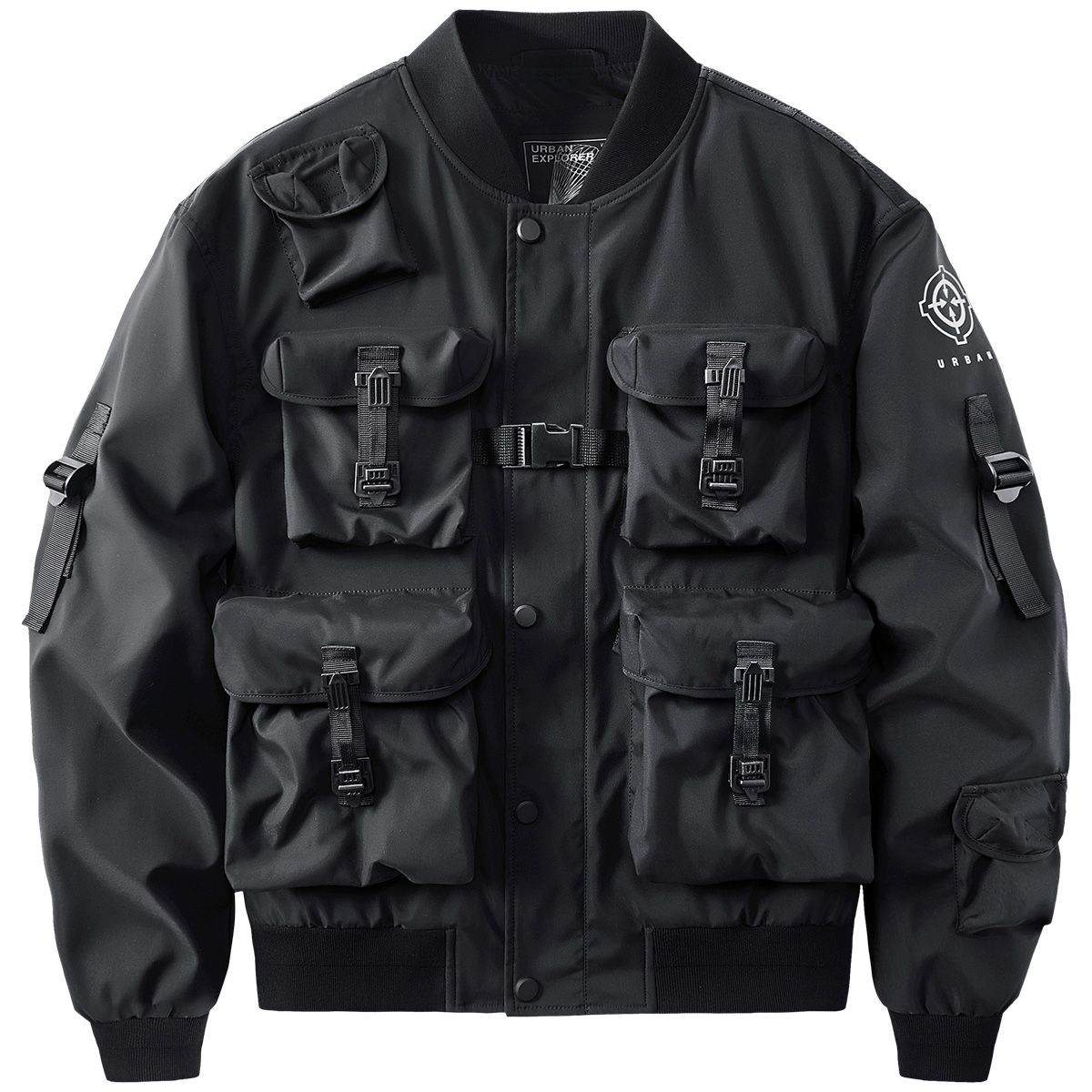 暗黑系机能风 多功能组合口袋