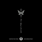 宝石蝶纹身贴防水持久逼真少女小清新精致蝴蝶图案纹身贴纸 再变