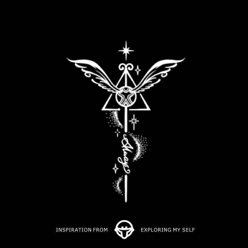 再变 不变的爱草本欧美原创个性小清新防水持久纹身贴男女手背