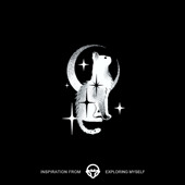 再变 月猫影草本保持久纹身贴月亮猫咪神秘梦幻创意纹身贴个性 女