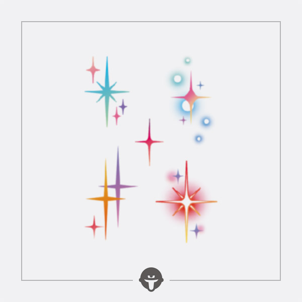 再变纹身贴梦幻彩星纹身贴女学生