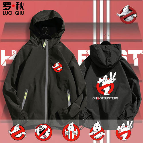 卡通电影抓捉鬼敢死队ghost开衫