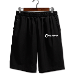 Aperture实验室传送门2光圈科技valve PS3短裤男士速干5五分裤子