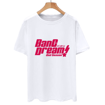 bangdream动漫二次元邦邦t恤衫