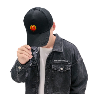 东德民主德国DDR社会主义纪念鸭舌帽子棒球帽男女鸭嘴防晒遮阳帽