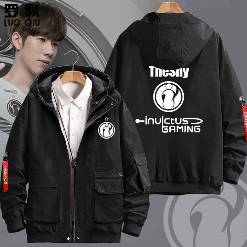 战队游戏周边连帽外套theshy同款