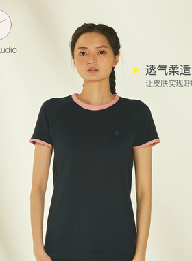Fit2Studio|LNDR英国小众品牌 宽松排汗运动女上衣休闲圆领T恤