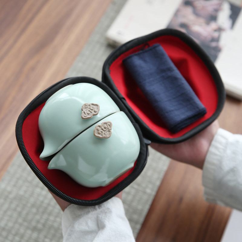 旅行茶具 便携 简约快客杯一壶二四杯公道杯外出泡茶功夫茶具定制,餐饮具,功夫茶具,淘宝优惠券,粉丝福利购,淘宝优惠卷