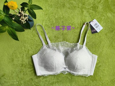 兰卓丽300830177性感蕾丝透气无钢圈抹胸式文胸防走光薄款内衣女