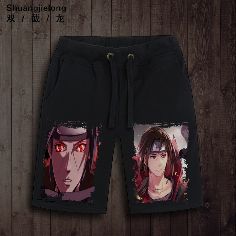 火影忍者裤子男学生短裤夜光运动裤佐助鸣人卡卡西写轮眼动漫周边在类目 男装, 休闲裤中 - 来自Buy2taobao.com提供专业的淘宝代购服务