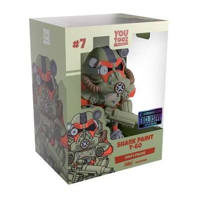 GUMO 鲨鱼限定款 辐射动力装甲 游戏正版 周边公仔 Fallout T-60