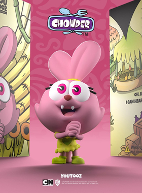 GUMO 贝妮 兔子猫 茼蒿 爱吃鬼巧达 正版周边 彩盒公仔 Chowder