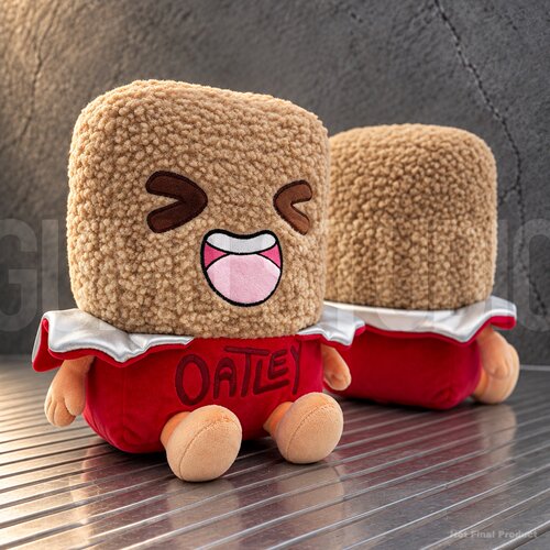 官周顺丰Gumo 限量Oatley 23cm 毛绒玩偶 堡垒之夜 油管主