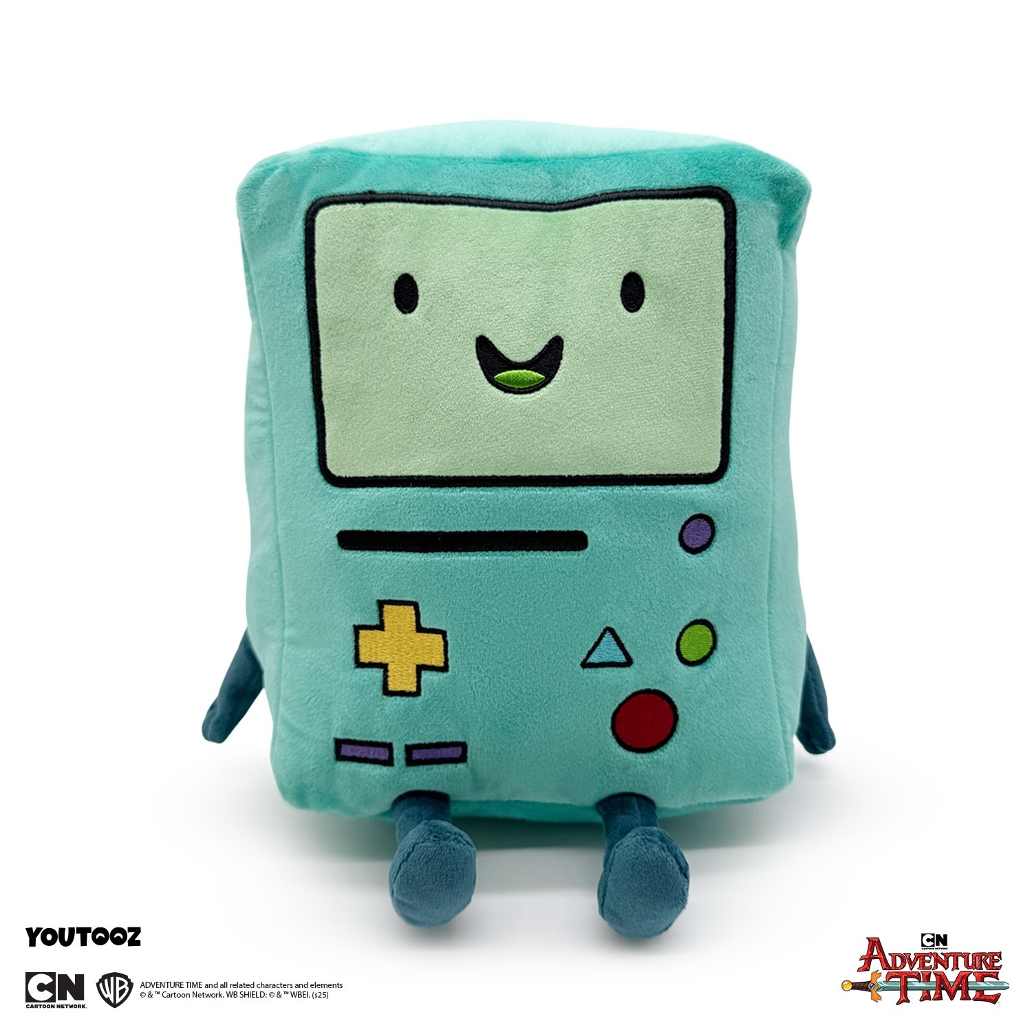 GUMO哔莫 探险活宝正版周边 毛绒玩偶RR Adventure Time BMO 23cm