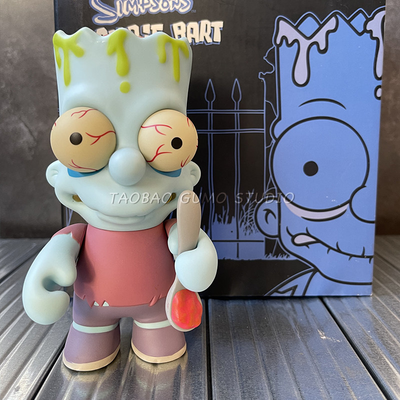 gumo代购zombie bart丧僵尸巴特辛普森一家周边手办关节可动玩具