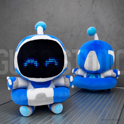 官周限量Gumo 夏季 Astro Bot 太空宇宙机器人索尼 Astrobot 23cm