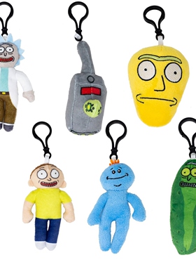 官周现货GUMO丑萌挂件 瑞克和莫蒂周边 盲袋盲盒 Rick and Morty