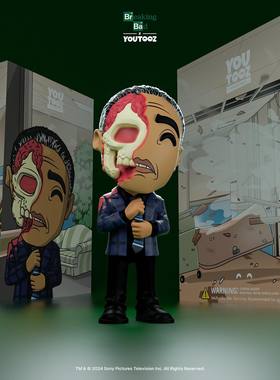 GUMO炸鸡叔脸崩 绝命毒师风骚律师古斯手办徽章 RR Breaking Bad