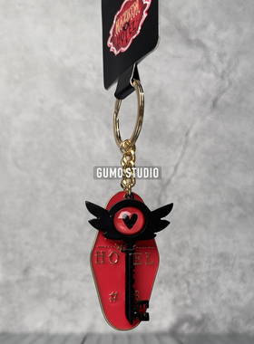 顺丰现货Gumo Keekee钥匙扣 独眼猫l 地狱客栈周边 Hazbin Hote
