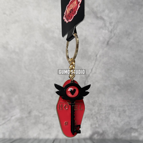 顺丰现货Gumo Keekee钥匙扣 独眼猫l 地狱客栈周边 Hazbin Hote