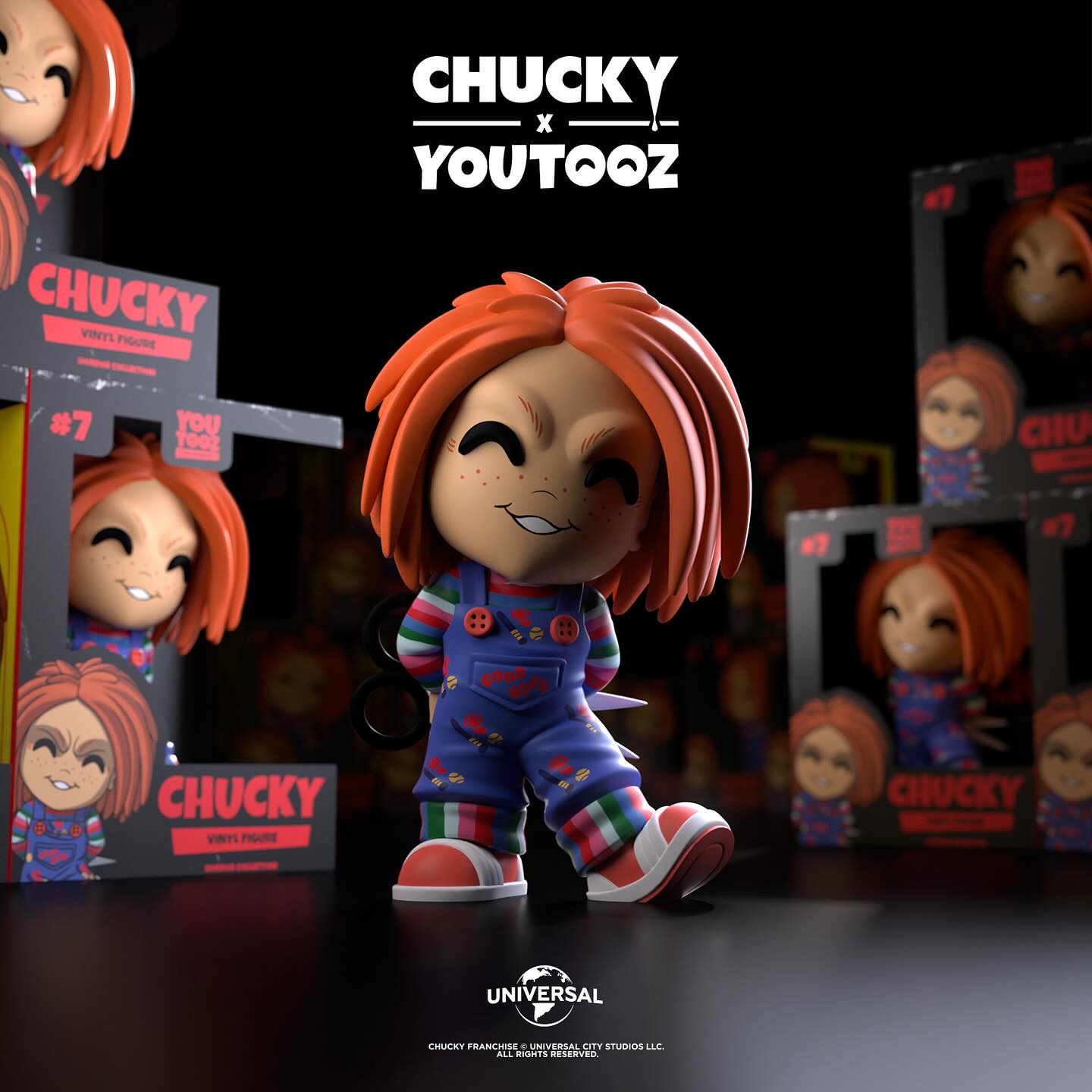 GUMO 鬼娃恰奇 电影周边 彩盒公仔 可选徽章 正版预定 Chucky
