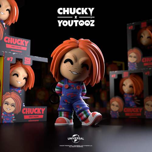 GUMO现货 Chucky 鬼娃恰奇 电影周边 彩盒公仔 可选徽章 正版预定