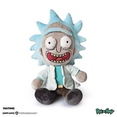 官周包邮Gumo 瑞克23cm 莫蒂 潮玩娃娃 毛绒玩偶 Rick and Morty