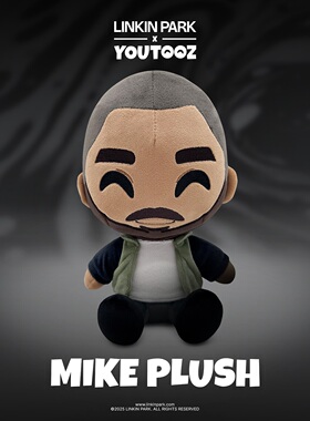 顺丰Gumo Mike 23cm 林肯公园摇滚乐队正版毛绒玩偶 Linkin Park