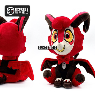 GUMO地狱客栈hh收藏周边正版毛绒官谷公仔山羊恶魔Dazzle达兹勒