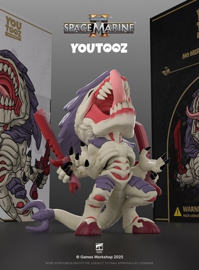 GUMO 战锤游戏 彩盒公仔徽章 正版 Warhammer Tyranid Warrior