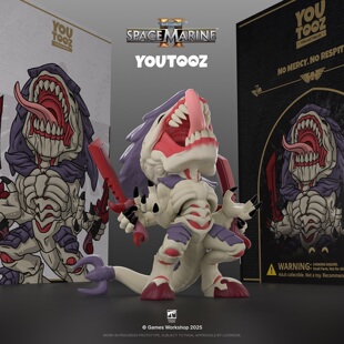 GUMO 战锤游戏 彩盒公仔徽章 正版 Warhammer Tyranid Warrior