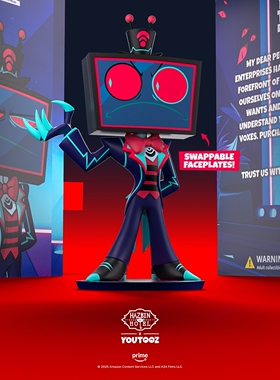 顺丰Gumo 可换脸沃克斯 地狱客栈正版 手办公仔徽章 Hazbin Hotel