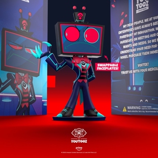 顺丰Gumo 可换脸沃克斯 地狱客栈正版 手办公仔徽章 Hazbin Hotel