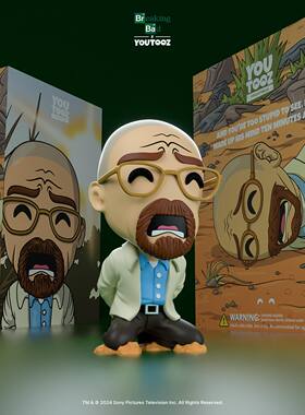 GUMO陨落海森堡 绝命毒师风骚律师老白手办徽章 RR Breaking Bad