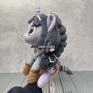 顺丰现货Gumo小马影心 宝莉 博德之门3 毛绒玩偶 My Little Pony