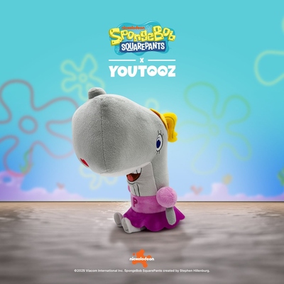 顺丰Gumo 珍珍23cm 珍珠鲸鱼公主 海绵宝宝毛绒玩偶 Pearl RR