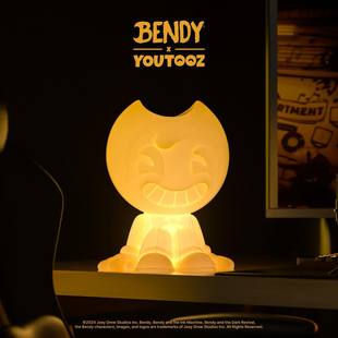 GUMO 夜灯 班迪与黑暗复兴 官方周边摆件 Bendy Beast Bendy 17cm